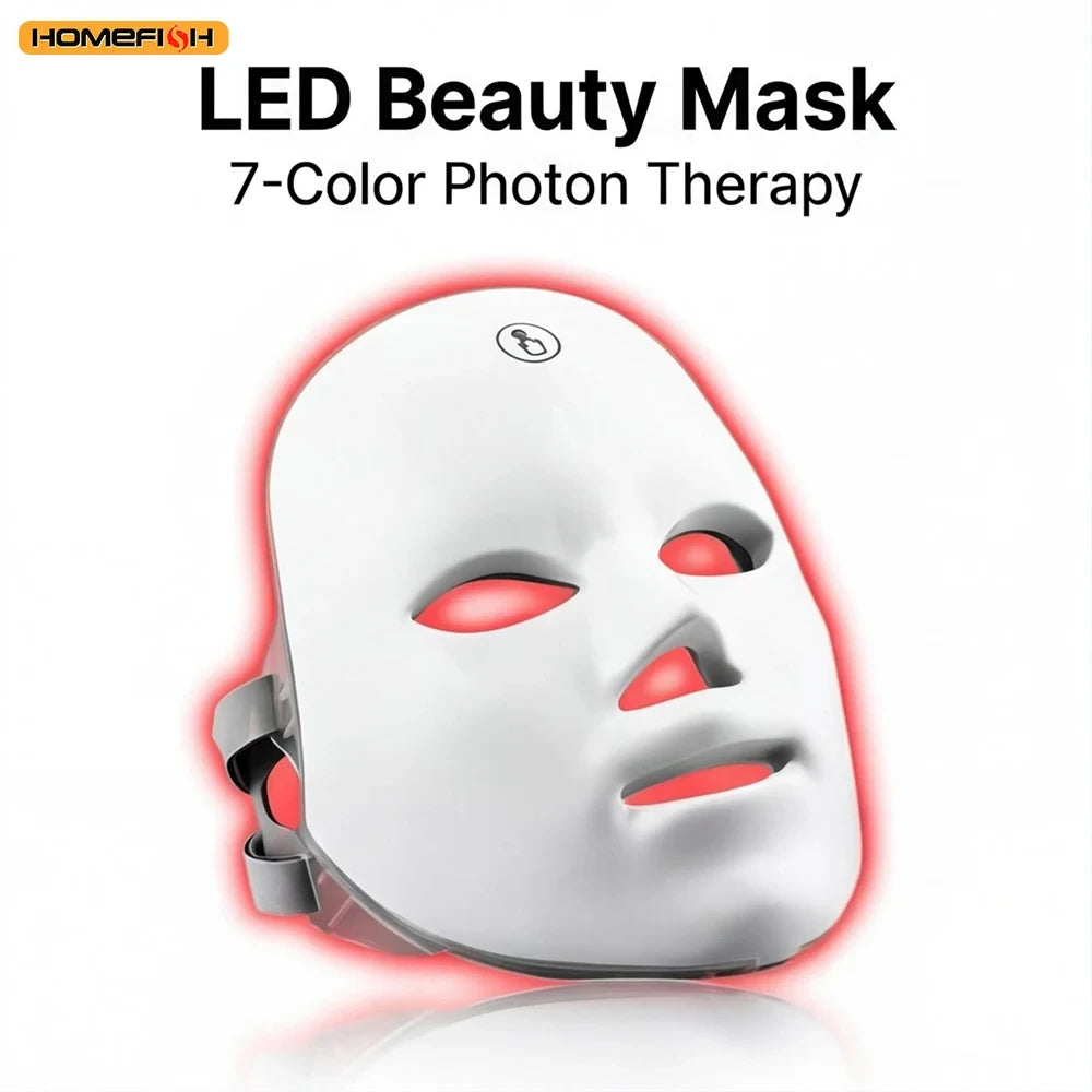 7 Color LED Photon Therapy Face Mask