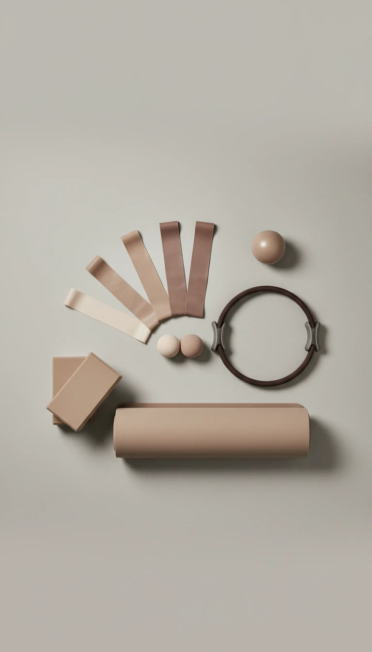 Oat Beige Pilates Small Prop Set