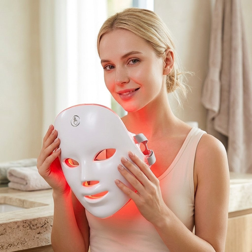 7 Color LED Photon Therapy Face Mask