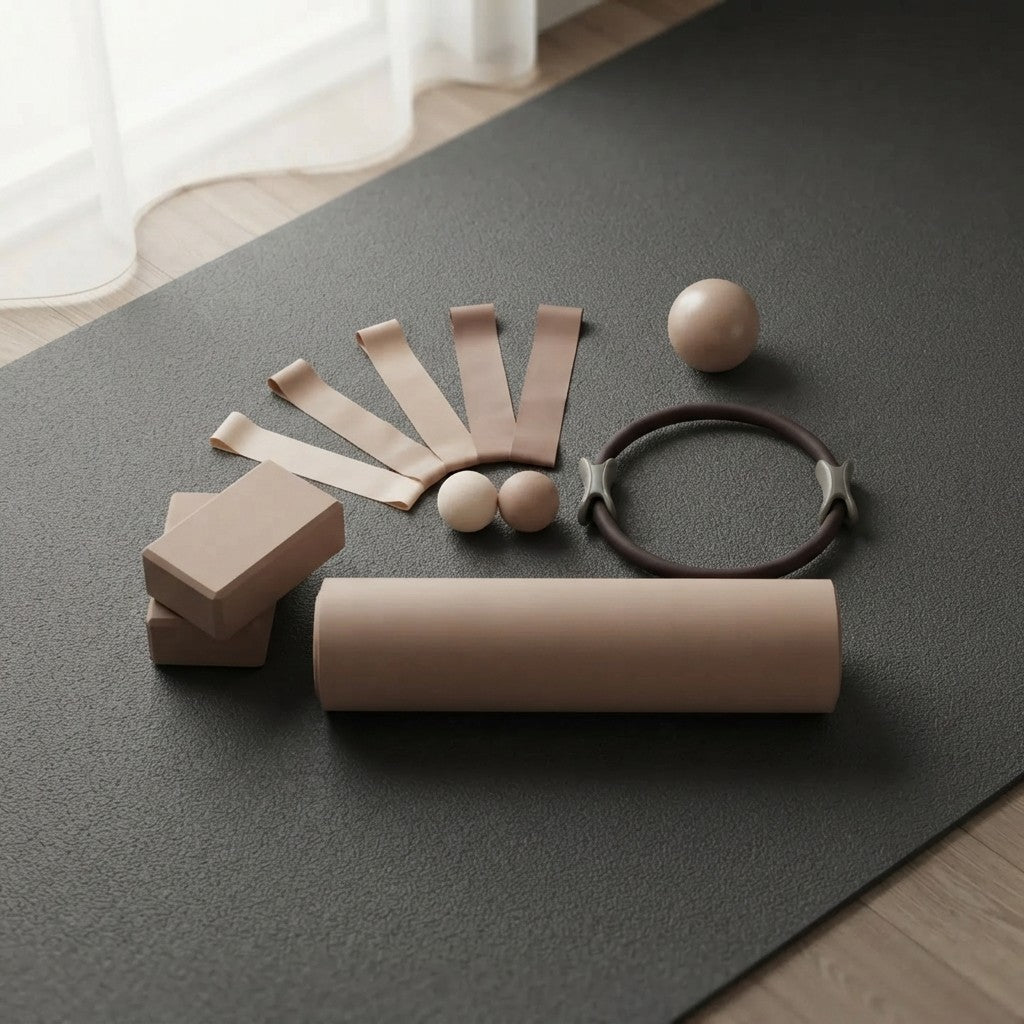 Oat Beige Pilates Small Prop Set