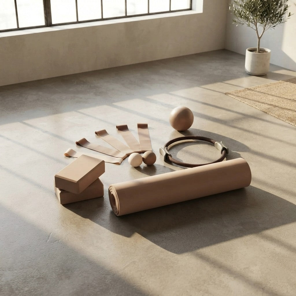 Oat Beige Pilates Small Prop Set